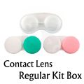Mini Plastic Contact Lens kit , Lens case, kit box 4 color available 4pcs.