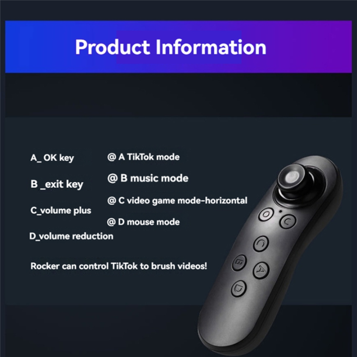 Bluetooth%20Wireless%20VR%20Remote%20Game%20Controller%20black%20-%20Image%204