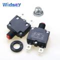 5Pcs Circuit Breaker Overload Protector Switch Fuse 3A 4A 5A 8A 10A 12A 15A 18A 20A 25A 30A Resettable 220V with Waterproof Cap. 