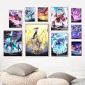 1pc Game Anime Legendary Pokemon Poster HD Posters Home Room Bar Cafe Decor Art Wall Painting Picture. 