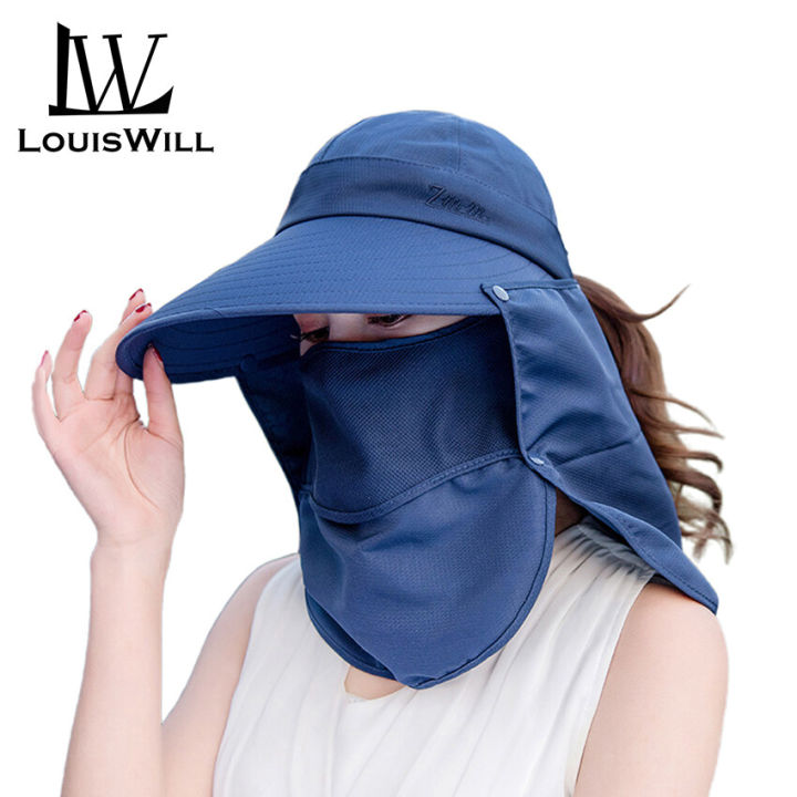 LouisWill%20Women%20Caps%20Women%20Sun%20Hats%20Summer%20Outdoor%20Beach%20Hats%20UV%20Sunscreen%20Hats%20360%C2%B0UV%20Protection%20Caps%20Visor%20Sunbonnets%20Fisherman%20Hat%20for%20Women%20-%20Image%202