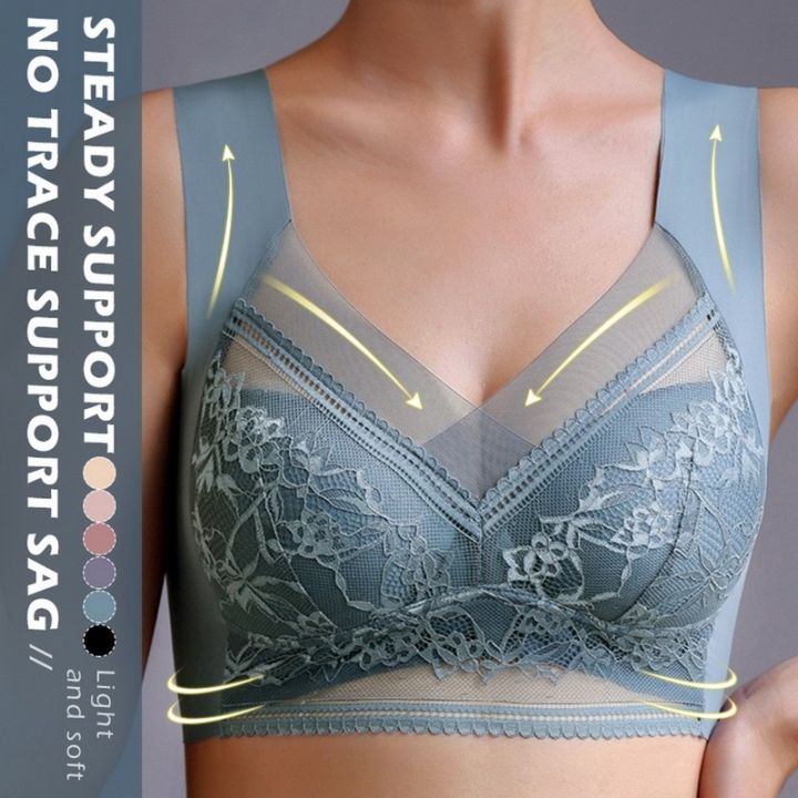 Women's%20Seamless%20Bra%20Fashion%20Push-Up%20Bra%20Without%20Steel%20Ring%20Underwear%20Push-Up%20Bra%20With%20Padded%20Top%20Black%20Underwear%20-%20Image%204