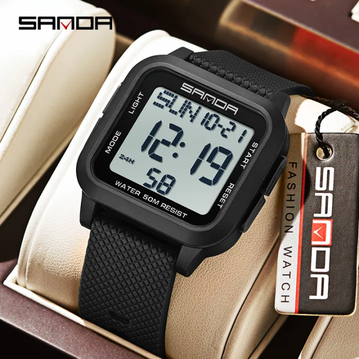 Sanda%20Square%20Solid%20Color%20Watch%20Retro%20Trendy%20Night%20Light%20Waterproof%20Electronic%20Men's%20Watch%20SD2194-6%20-%20Image%206