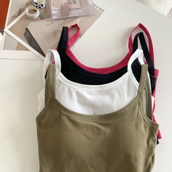 Pure%20Desire%20Style%20New%20Beauty%20Back%20Camisole%20Girls%20Inner%20Wear%20One-Piece%20Chest%20Pad%20Bottoming%20Underwear%20Outer%20Wear%20Wrapped%20Chest%20Tube%20Top%20Fashion%20-%20Image%203