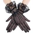 Full Finger hand Gloves Net hand Gloves 1pair for women and girs.