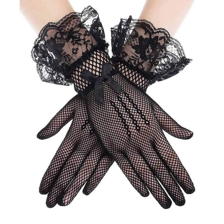 Full%20Finger%20hand%20Gloves%20Net%20hand%20Gloves%201pair%20for%20women%20and%20girs%20-%20Image%202