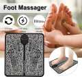 Tens Units EMS Mini Massager/EMS Foot Massage Electric Relaxation Machine for Legs Back Neck Pain Relief 2 Device 6 Body pad 1 remote and 2 Charging cable 1 footpad. 