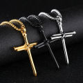 Stainless Steel Cross Necklace for Men-New Locket. 