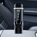 Car Heating Cup 12V 24V Heated Travel Mug for Tea Brewing Coffee Milk Heated.
