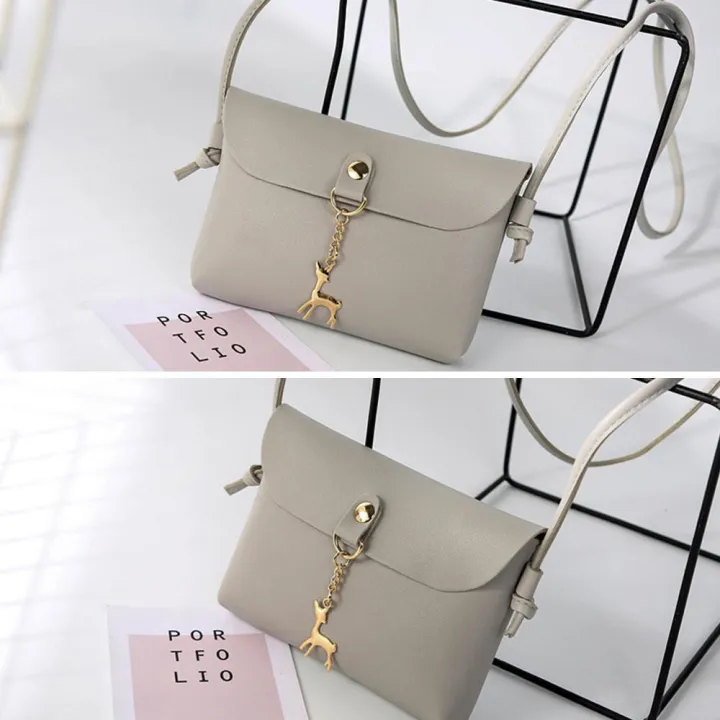 Korean%20Cute%20Deer%20Keychain%20Design%20Leather%20Sling%20Bag%20Leather%20Bag%20Waterproof%20Bag%20Shoulder%20Bag(17*12*3cm)%20-%20Image%207