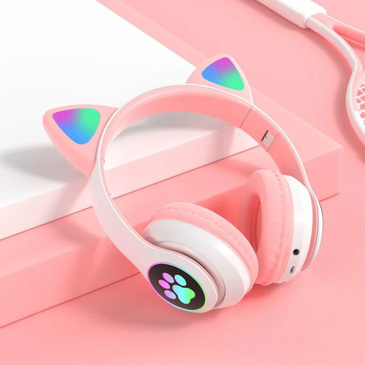 JST-28%20Wireless%20Headphones%20Cat%20Ears%20Bluetooth%20Earphones%20Stereo%20Music%20Earbuds%20Bluetooth%205.0%20Sports%20Gaming%20Headset%20with%20Mic%20-%20Image%203