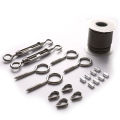 1Set Multifunctional Wire Rope Kit Stainless Steel Cable Tent Cord Hanging Sunlight Mall.
