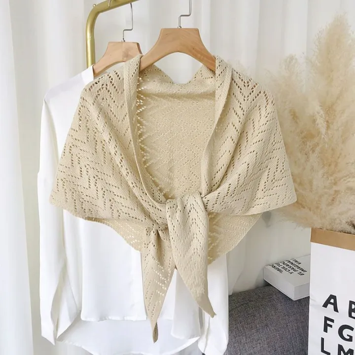 Spring%20and%20Autumn%20Air-Conditioned%20Room%20Small%20Shawl%20Outer%20Wear%20Knitted%20Shoulder%20Knotted%20Scarf%20Female%20Neck%20Protection%20Fake%20Two%20Pieces%20Shawl%20Cape%20Summer%20-%20Image%207