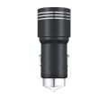 Metal Dual USB Port Car Charger 5V 2.1A Aluminium 2-port Car Chargers. 