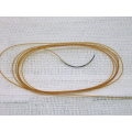 Absorbable Suture Brown chromic Catgut – Medgut 1-0 (4 Metric), 76cm | 3/8 Circle Round body Needle – 40mm 1 Pcs. 