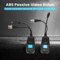 2X HD-CVI/TVI/AHD Passive Video Balun with Power Connector.