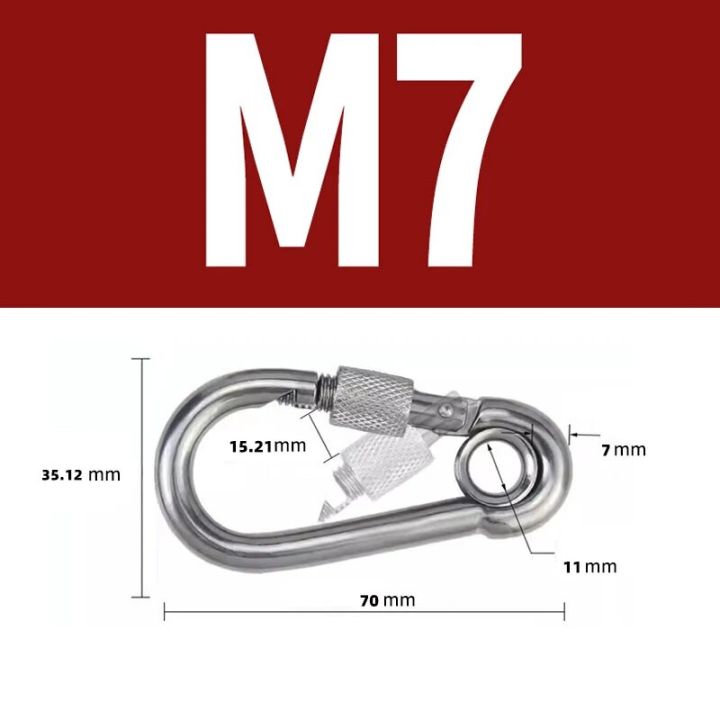 304%20Stainless%20Steel%20Screw%20Lock%20Climbing%20Gear%20Carabiner%20Quick%20Links%20Safety%20Snap%20Hook%20Chain%20Connecting%20Ring%20Carabiner%20Chain%20Buckle%20-%20Image%207