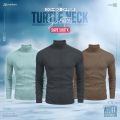 Turtle Neck Premium Rib Fabrics Sweater For Men I MF-628 | 3 Pcs Combo Offer  I Save 1050tk. 