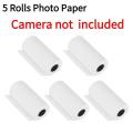 48MP Instant Camera Child Selfie Camera Toy with 3 Rolls Photo Paper Toddler Camera Mini Thermal Printer for Girls Boys Toddlers.