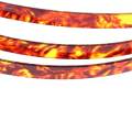 Celluloid Guitar Binding Inlay Strip for Guitar Accessory Red Tortoise Shell. 