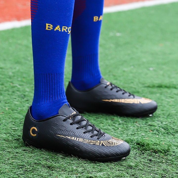 New%20Men's%20Outdoor%20Soccer%20Shoes%20Football%20Boots%20High%20Ankle%20Kids%20Cleats%20Crampon%20Training%20Football%20Sneakers%20Size%2035-45%20Dropshipping%20-%20Image%205