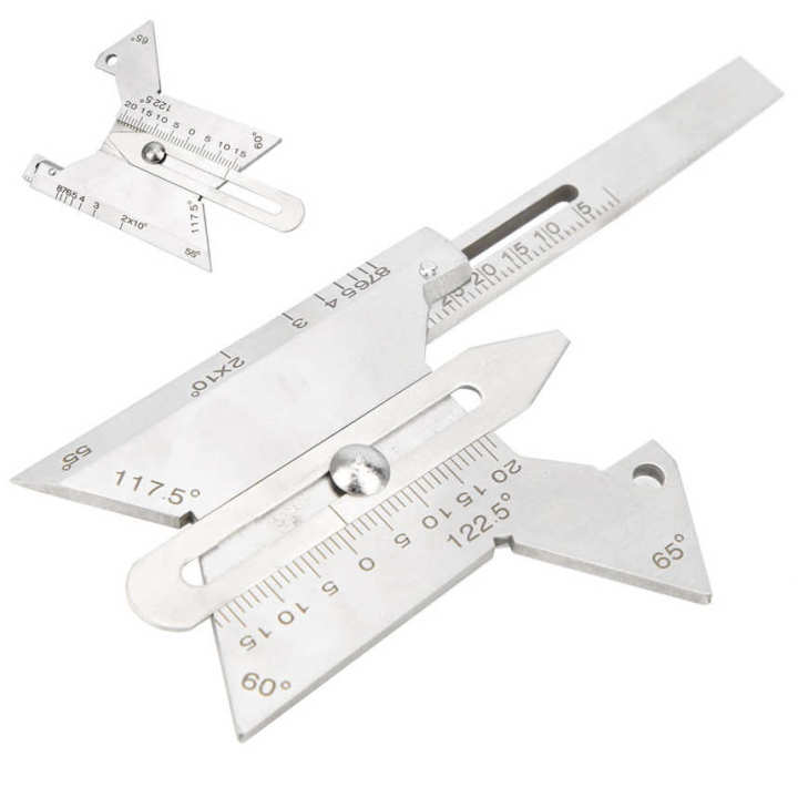 Welding Gauge HJC30 Seam Bead Gage Pit Measure Ruler Fit‑Up Gaps Inspection Bevel Angel Tool