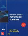 Fundamental Methods of Mathematical Economics By Alpha C. Chiang. 