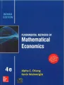 Fundamental Methods of Mathematical Economics By Alpha C. Chiang. 