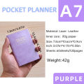 Laser Agenda 2025 Planner Notebook Cuadernos Cahier Mini Journal Notebook Libretas Diary Cuaderno Office Accessories Note Book. 