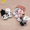 Top Selling Autumn and Winter New Coral Fleece Small Animal Winter Boots Baby toddler shoes Soft soled baby shoes.