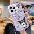 Sanrio Cinnamoroll Hellos Kitties Kuromi Phone Case For iPhone 15 14 13 12 Mini 11 Pro Max X XR XS Silicone Transparent Cover.