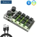 Numpad Bluetooth RGB Keyboard USB Custom Mechanical Keyboard Programming Copy Paste Photoshop Gaming Knob Hotswap Keypad. 