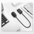 1 pcs USB 3.0 Free Drive Mini Microphone Perfect For Video Chatting And Internet Broadcast/Features 360° Omni-directional Stereo Output And Anti-noise. 