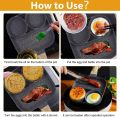 Multi-Purpose Pancake Pan, 3 Holes Frying Pan, Non-Stick Fried Egg Pan, Eye Pan, Fried Egg Pan, You Can Not Only Fry Eggs, But Also Grilled Sausage Steak Roasting Poa-Free.