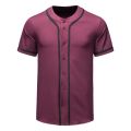 Bababuy 2023 High Quality Men's Casual Patchwork Shirts Summer Baseball Sport Shirt T Shirt Men Clothing.