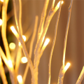 Tabletop Tree, White Tree with LED Lights, Warm White Small Tree Lights Battery Powered , Lighted Tree.
