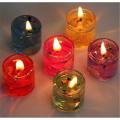 Jelly Wax Multi 6 Pcs Candle - Multicolor. 
