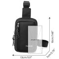 Trendy Men‘s Shoulder Bag Casual Travel Outdoor Nylon Crossbody Chest Bags Large Capacity Multifunction Street Male Pack New. 