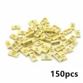【happy one】150pcs DIY Building 15573 1X2 Assemble Construction Brick Tech MOC Part Toy for children Compatible with. 
