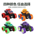 Push Pull ToysChildren's inertial four-wheel drive off-road vehicle, fall-resistant pullback, small car, baby toy car, simulation model car, stall wholesale. 