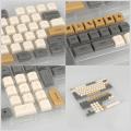 125 Keys PBT Keycaps with Storage Box, Waterproof & Dustproof, Easy to Read, Mechanical Keyboard Keycaps, for Cherry MX Switch Computer Laptop. 