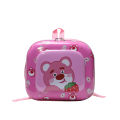 2023 New Children's School Season Kindergarten School Bag Cute Cartoon Strawberry Bear 2-6 Years Old Boy and Girl Backpack. 