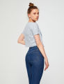 ladies high waisted skinny jeans. 