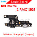 Charging Logic Board For Realme 2 2 Pro 3 3 Pro F9 Charging Port USB Plug PCB Dock Connector Spare parts. 