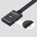 1 PCS Wireless Controllers Adapter Black Game Supplies Compatible for //Switch/ Controller. 