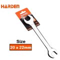 Harden 01 pc Double Open End Spanner Wrench Dulley Spanner ( Size : 6x7mm - 30x32mm (Selectable)).