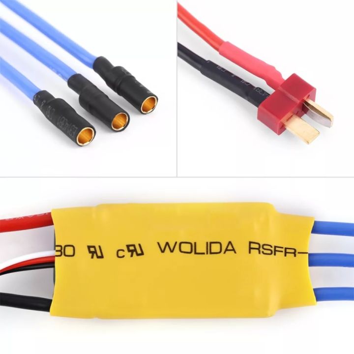 ESC%2030A%20Yellow%20for%20Drone/Plane%20Speed%20Controller%20Brushless%20DC%20Motor%20Electronic%20Speed%20Controller%20for%20Brushless%20DC%20Motor%20Multicopter/Airplane/Drone/RC%20Car%20-%20Image%204