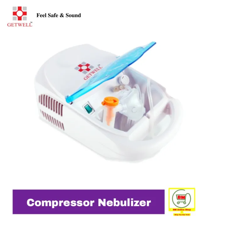 Getwell Portable Compressor Nebulizer Machine for Child & Adults ...