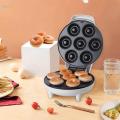 Donut Maker Doughnut Machine Baking Tool Easy to Use Light Deep Cooking Plates Waffle Maker for Commercial Use Coffee. 