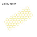 LI Honeycomb Graphics Car Side Body Sticker Hexagon Geometric Pattern Decals Self-Adhesive DIY Exterior Auto Decoration. 